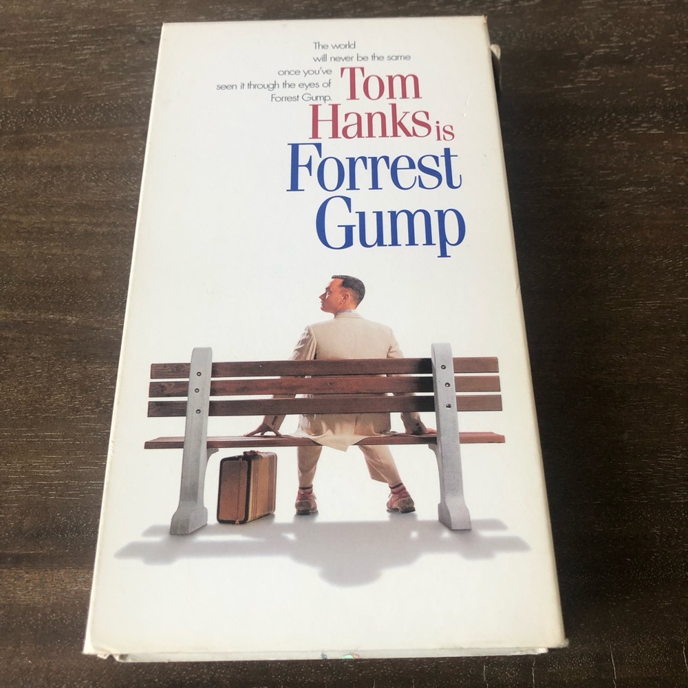 Vintage Forrest Gump Movie VHS Tape